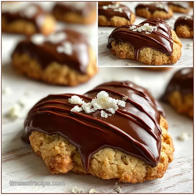 Valentine Ganache Cookies