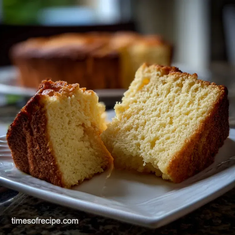 Vanilla Pound Cake Recipe