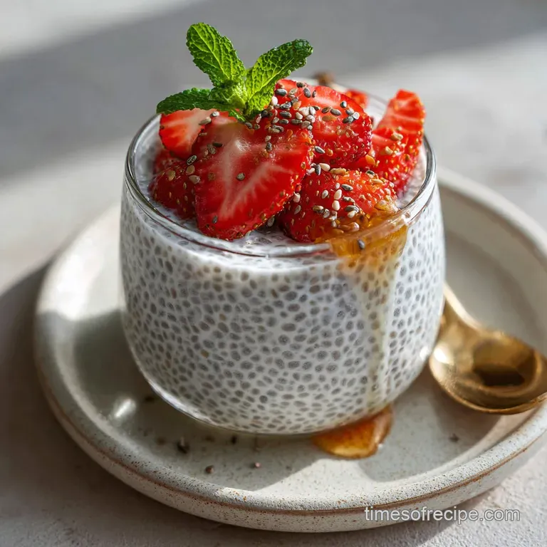 Velvety Chia Pudding Recipe