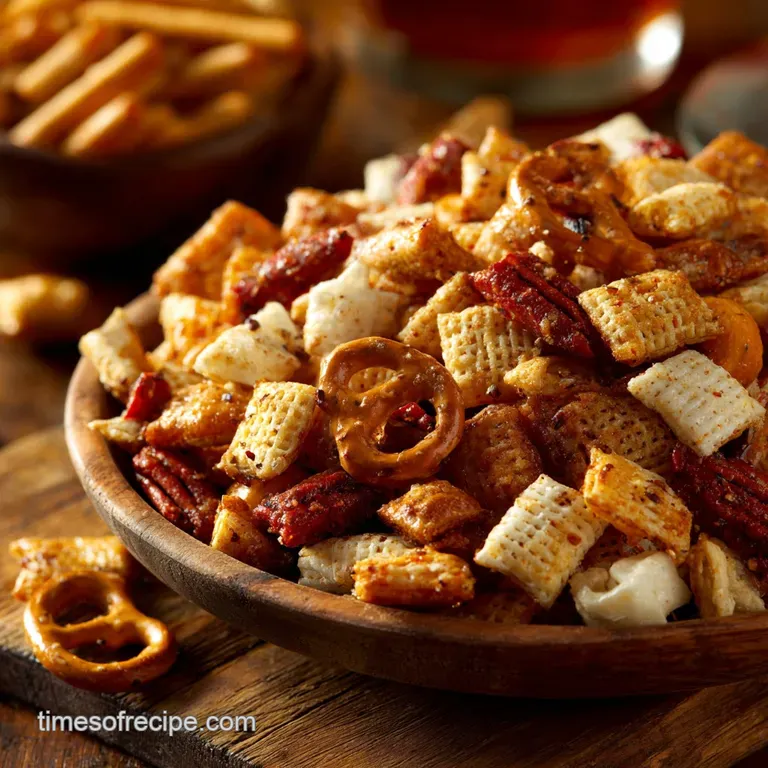 White Trash Snack Mix: Sweet Salty Crunch Classic presentation