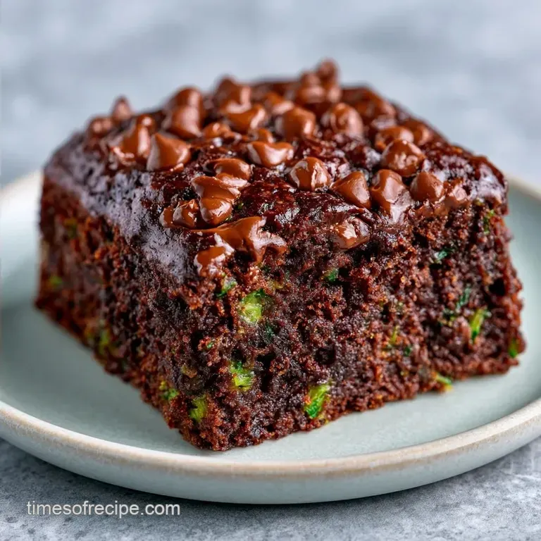 Moist Zucchini Chocolate Chip Bread